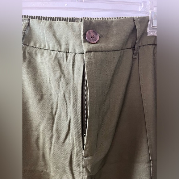 NWT A New Day Women’s Plus Sz 16R Slim Ankle Army Green Trouser Pant - Picture 9 of 10